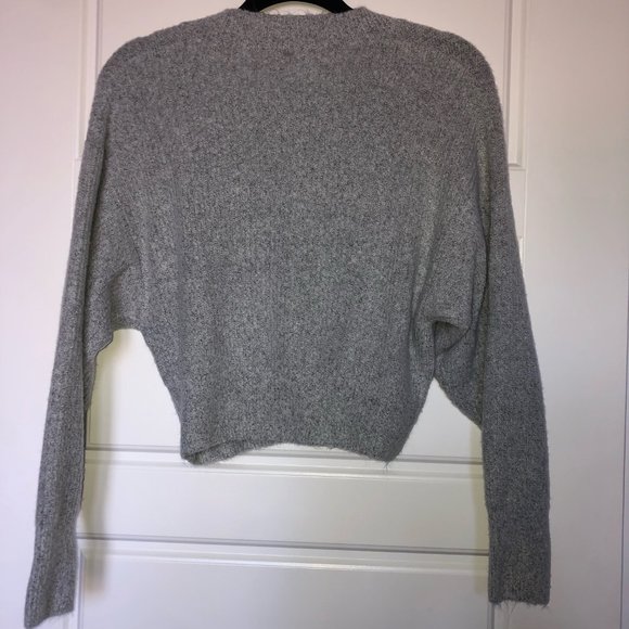 Knit Crop Sweater - Picture 2 of 3